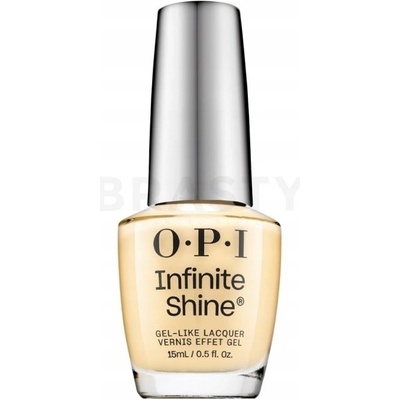 OPI Infinite Shine lak na nehty s gelovým efektem Silk, odstín This Chic is Bananas, 15 ml