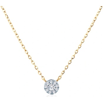 SAVICKI Колие Savicki: двуцветно злато, диаманти