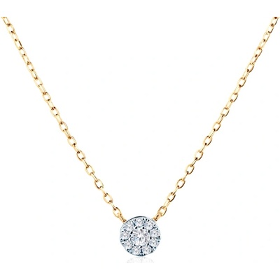 SAVICKI Колие Savicki: двуцветно злато, диаманти