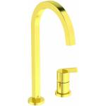 Ideal Standard Кухненски смесител Ideal Standard Gusto Square 217, златист цвят, 2 елемента (BD423A2)