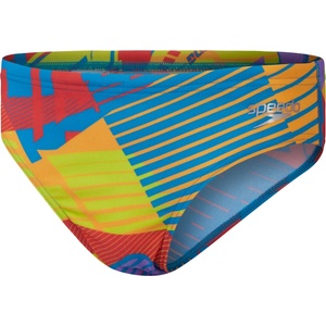 Speedo digi allover 6.5cm brief boy red/yellow 152cm