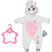 Zapf Creation BABY born Jednorožec biely 43 cm