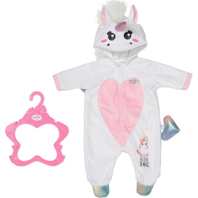 Zapf Creation BABY born Jednorožec biely 43 cm