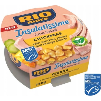 Rio Mare Insalatissime tuňákový salát s cizrnou 160 g