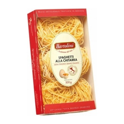 Bartolini Spaghetti alla Chitarra Špagety těstoviny vaječné 0,5 kg