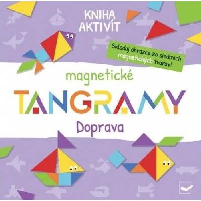 Kniha aktivít magnetické TANGRAMY Doprava