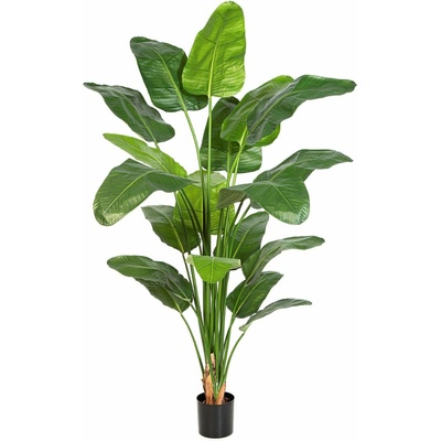 Luxusní umělá rostlina Strelitzia Nicolai, 220cm