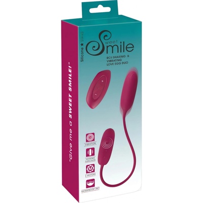 Smile Love Egg Duo - vibračné vajíčko zadoček+intímna zóna