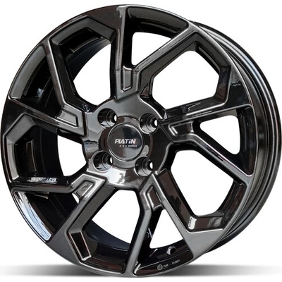 Platin P103 6,5x17 4x108 ET28 gloss black