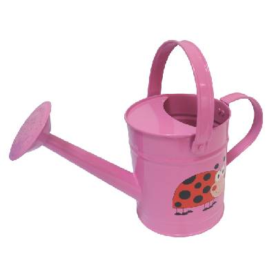 REFLEX nářadí zahradní, dětské - konev, kovová, růžová, 1,6 l 0.27 Kg TOP Sklad4 307189 (307189 TOP Sklad4 8591403371894)
