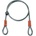 Kryptonite Кабелен катинар Kryptonite KryptoFlex 410 Looped Bike lock - Transparent - размер 10 mm / 120 cm (870-0591-0111)