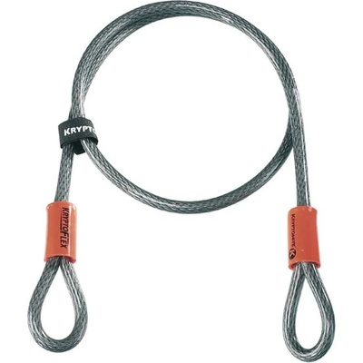 Kryptonite Кабелен катинар Kryptonite KryptoFlex 410 Looped Bike lock - Transparent - размер 10 mm / 120 cm (870-0591-0111)