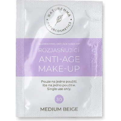 Naturemma Rozjasňující anti-age make-up Medium beige 3 ml vzorek