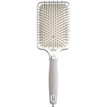 Olivia Garden Expert Care Rectangular Large Brush Silver