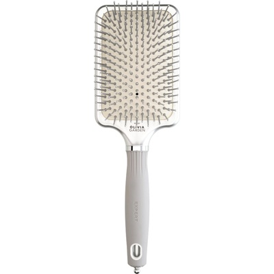 Olivia Garden Expert Care Rectangular Large Brush Silver