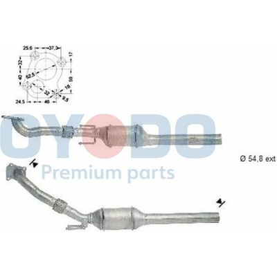 Katalyzátor Oyodo 20N0061-OYO