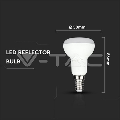 V-TAC PRO LED žiarovka E14 R50 4,8W 3000K
