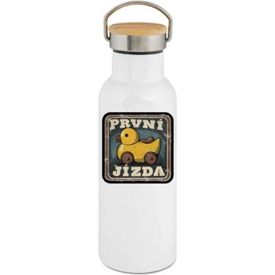 123TRIKO termoska První jízda 500 ml vtipné