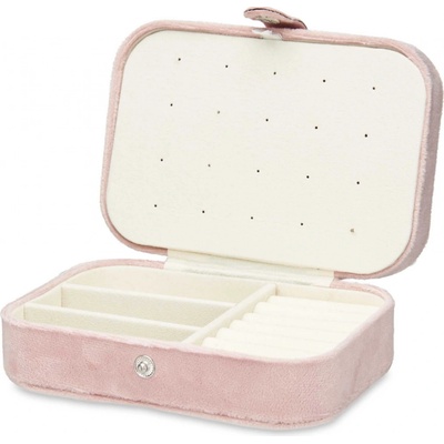Giftdecor šperkovnice Velvet růžová