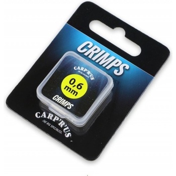 Carp´R´Us Krimpovacie Svorky Crimps 0,6 mm 50 ks