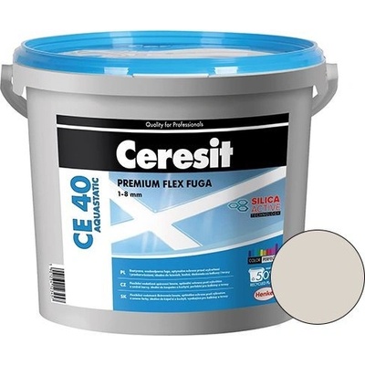 Ceresit CE 40 Škárovacia hmota, strieborná, 5 kg 606764