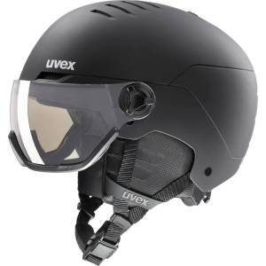 uvex Ски каска Uvex Wanted Visor Pro V Ski helmet - White Matt / Clear - размер 54-58 cm (418-1422-0311)