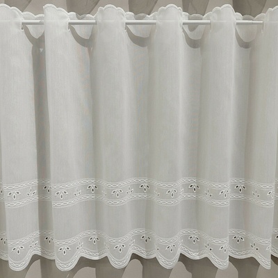 Záclona na vitrážku GERSTER 11885 smetanová 50 cm