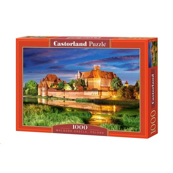 Castorland Malbork Castle, Poland 1000 pcs Пъзел 1000 броя Пейзажни (C-103010-2) (C-103010-2)