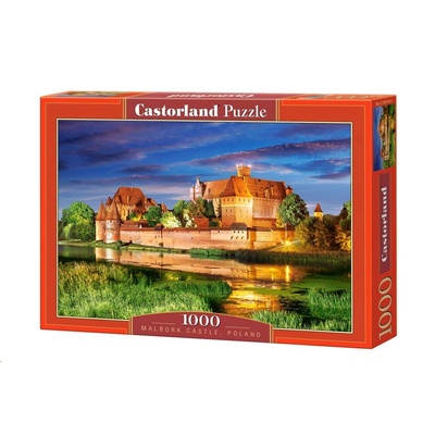 Castorland Malbork Castle, Poland 1000 pcs Пъзел 1000 броя Пейзажни (C-103010-2)