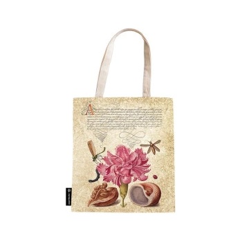 Paperblanks Mira Botanica Pink Carnation Canvas Bag