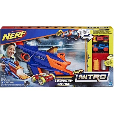 Nerf Nitro Longshot Smash + 2 auta C0784