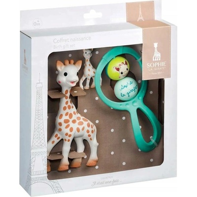 Sophie La Girafe kousátko s chrastítkem kaučuk béžové