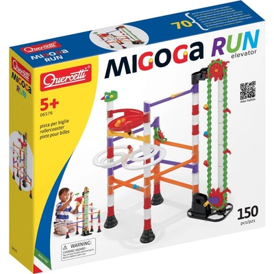 Quercetti Migoga Marble Run Elevator 150 ks 6576 – Zboží Mobilmania