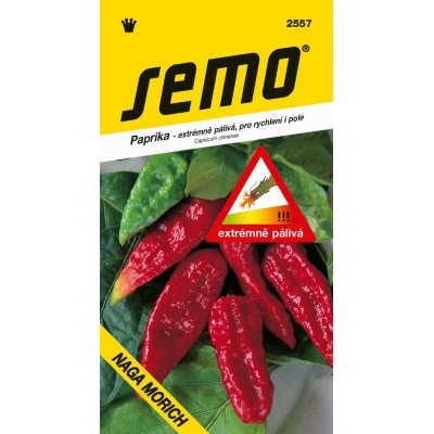 Semo Paprika zeleninová pálivá - Naga Morich 15s / SHU 1 050 000 /