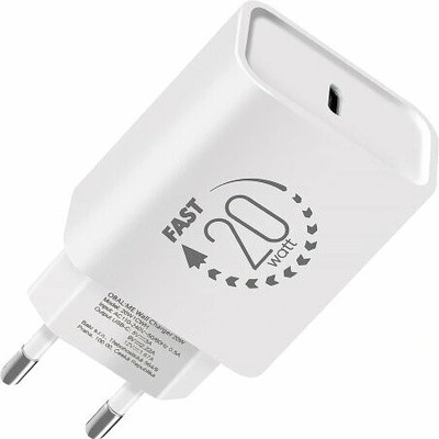 OBAL:ME Cestovná Nabíjačka USB-C 20W White