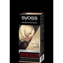 Syoss Permanent Coloration Permanent Blond permanentní barva na vlasy 9-5 Frozen Pearl Blond 50 ml