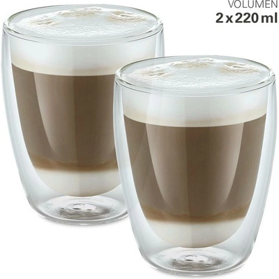 WEIS Sklenice dvoustěnné L 2 x 220 ml