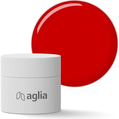 Aglia barevný UV gel CHILLI RED 5 ml