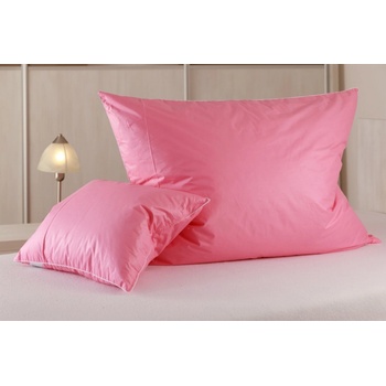 JAN peří Polštář ručně drané husí peří 5/95 růžový 70x90