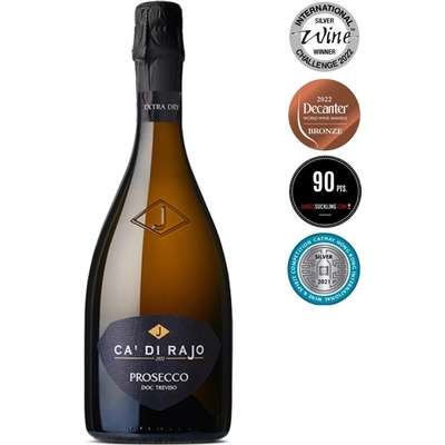 CA' DI Rajo Prosecco Treviso DOC Extra Dry 11% 0,75 l (holá láhev)