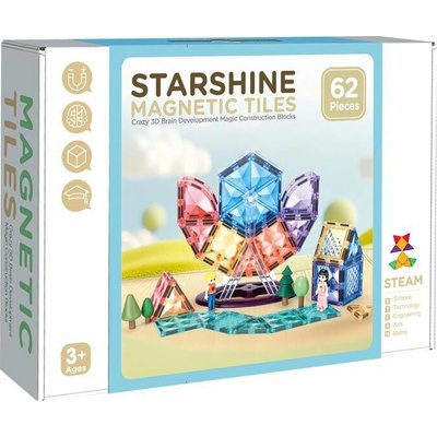 Magnetix Stavebnice, 62 ks