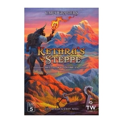 Thunderworks Games Cartographers Map Pack 5 Kethra's Steppe EN