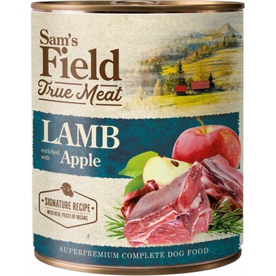 Sam's Field Adult True Meat Lamb & Apple 800 g
