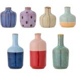 Bloomingville Глинени ръчно рисувани вази в комплект 7 бр. (височина 14 cm) Maien - Bloomingville (82073199)