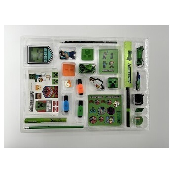 Minecraft adventní kalendář papírenský