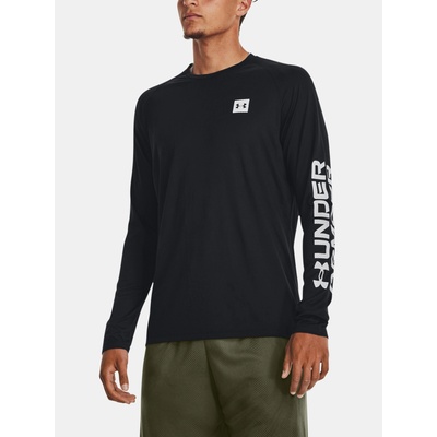 Under Armour Мъжка тениска Under Armour UA Tech Prt Fill LS Under Armour | Cheren | МЪЖЕ | S