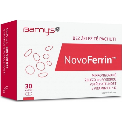 Barny's NovoFerrin 3 x 30 kapslí