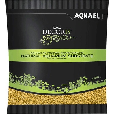 Aquael Aqua Decoris piesok žltý 2-3 mm 1 kg