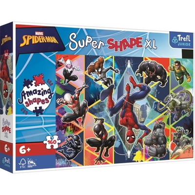 TREFL Super Shape XL Spiderman Pridaj sa 160 dielov