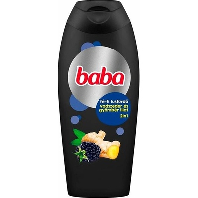 Baba Men Černica & zázvor sprchový gél 400 ml